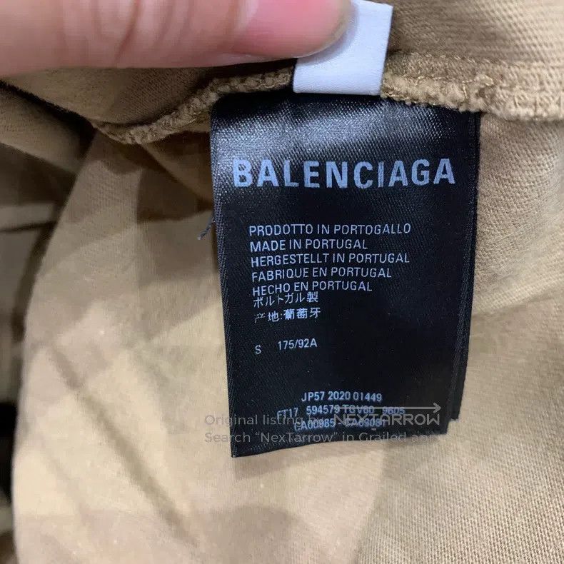 Other Balenciaga Khaki wheat crown short-sleeve Size US S / EU 44-46 / 1 - 5 Thumbnail