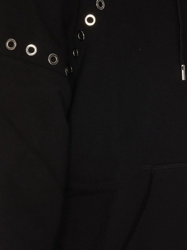 Alexander McQueen o1y1024 Hoodie Sweatshirt in Black Size US S / EU 44-46 / 1 - 3 Thumbnail