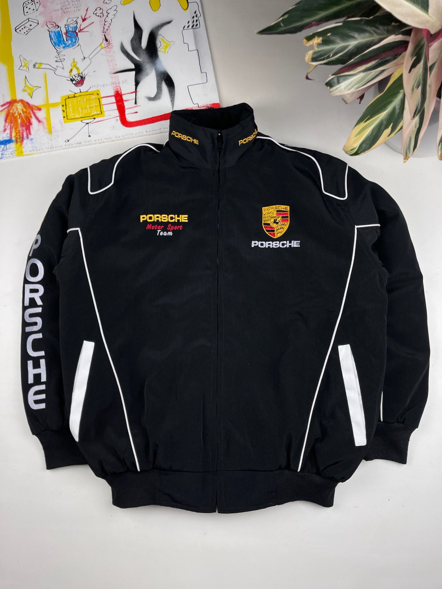 Vintage Porsche Bomber Jacket Rare