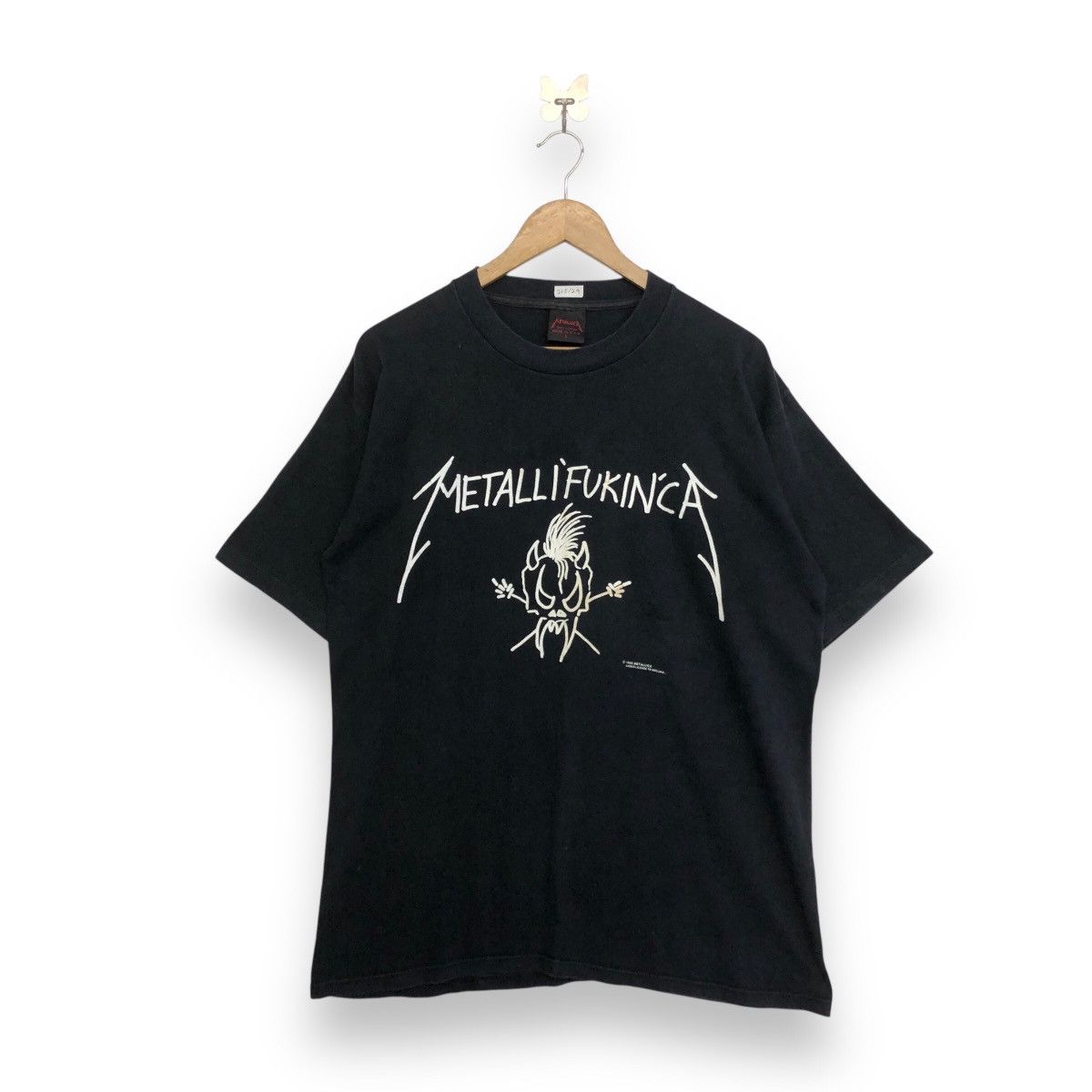 Band Tees × Metallica × Vintage Vintage 90 METALLICA 