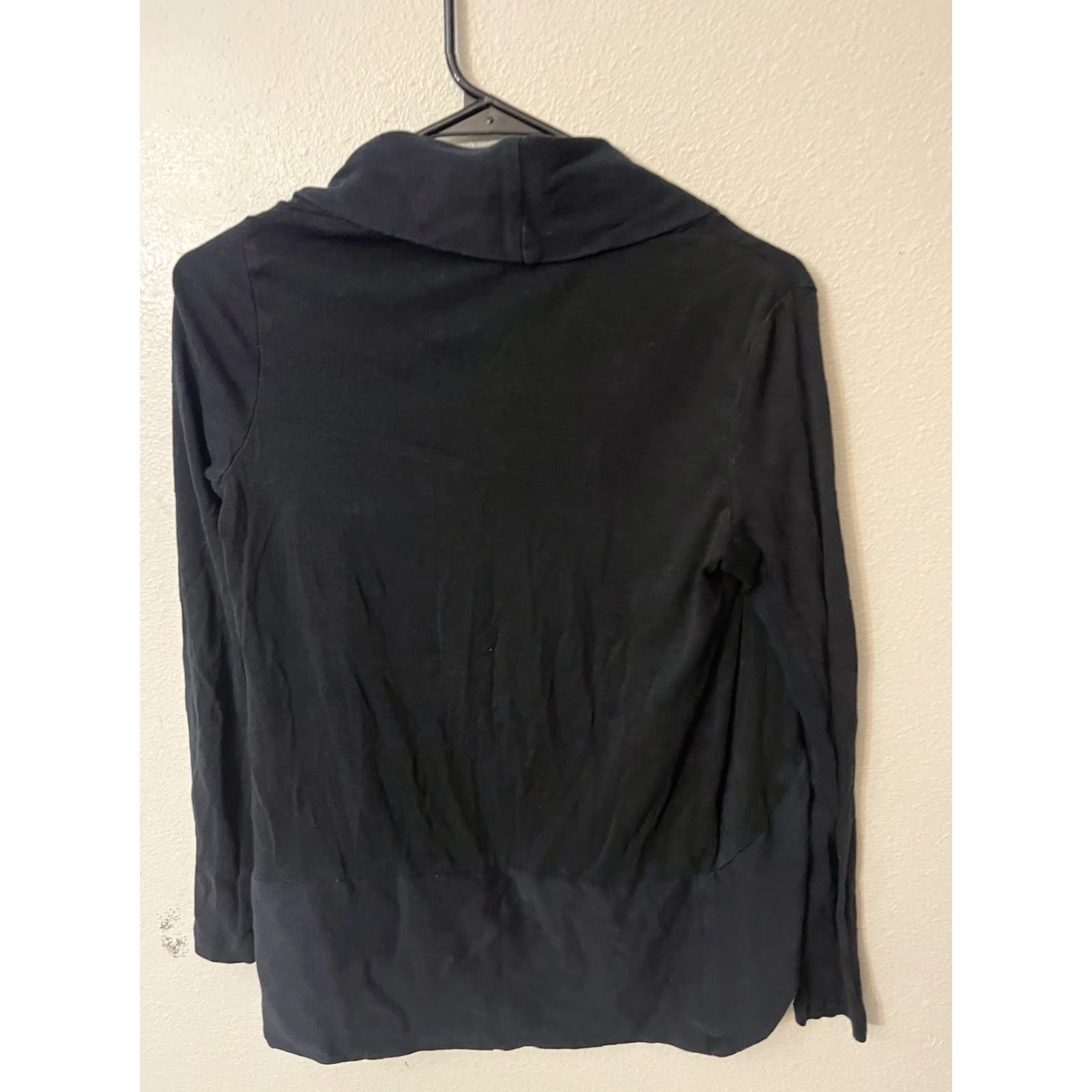 Express Express Women's Cardigan Sweater Black Long Sleeve Open Size XS Pre-Owned Size XS / US 0-2 / IT 36-38 - 2 Thumbnail