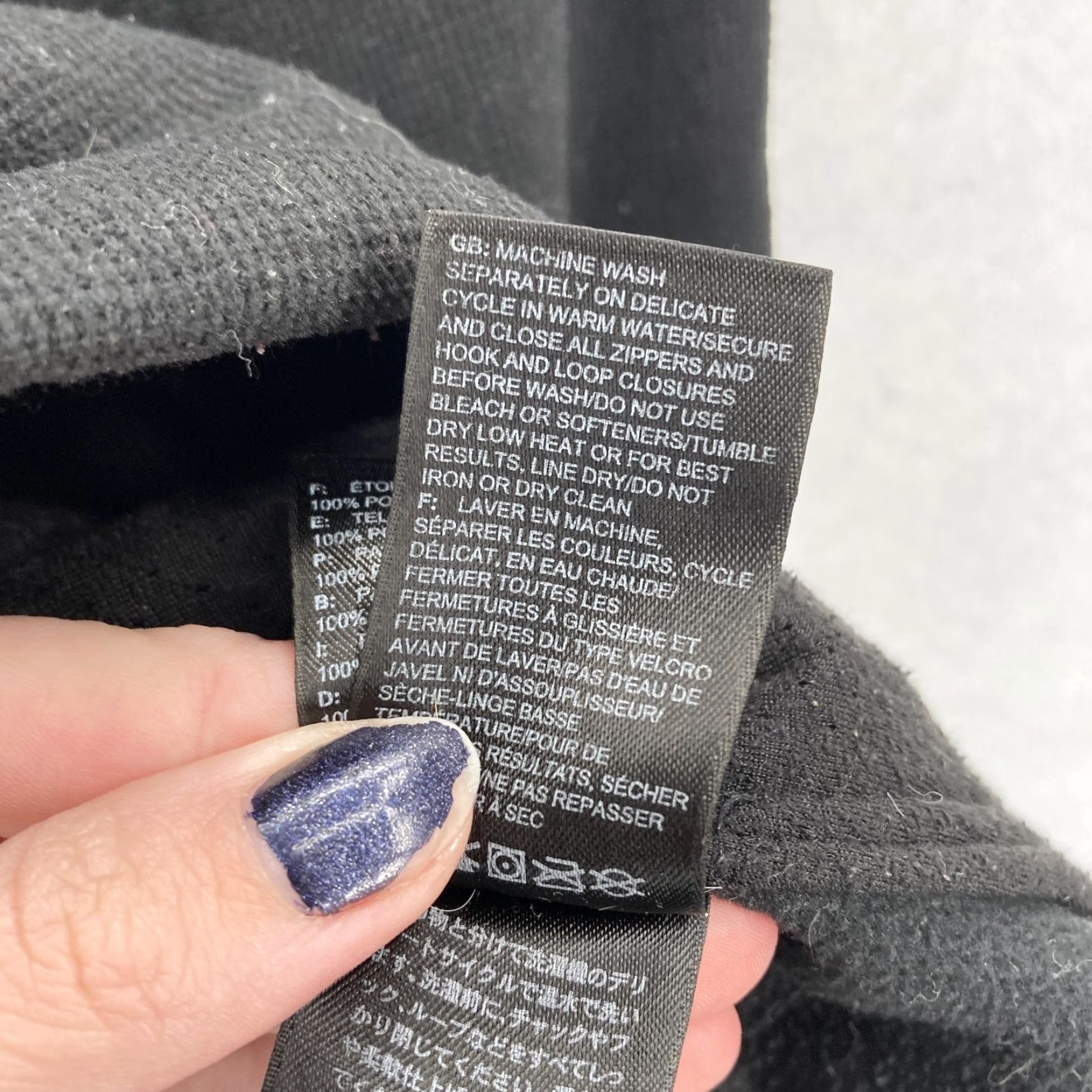 The North Face The North Face Denali Jacket Mens Large Black Fleece Full Zip Chest Pocket Camp Size US L / EU 52-54 / 3 - 5 Thumbnail