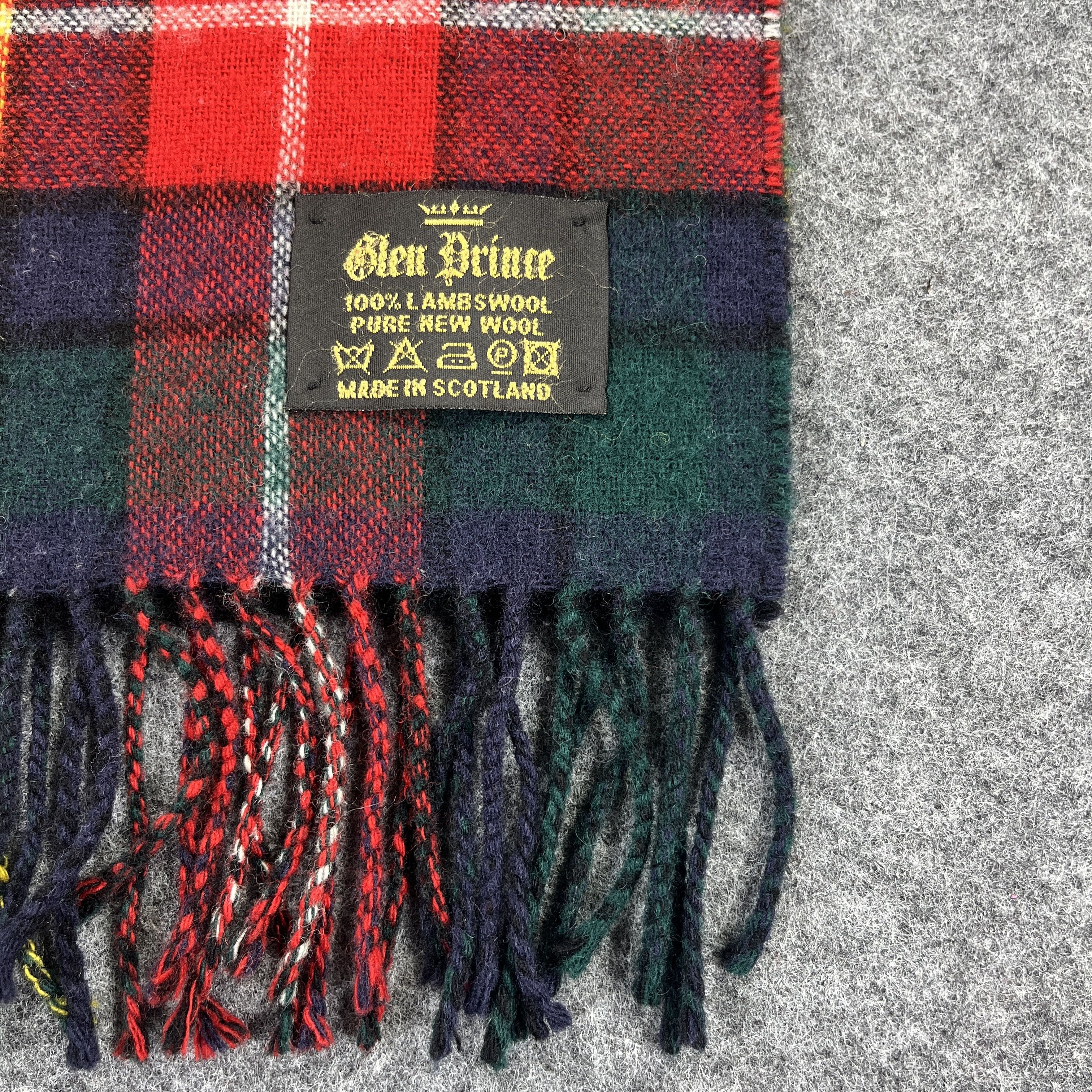Vintage Glen Prince Scarf / Muffler / Neckwear T942 Size ONE SIZE - 10 Thumbnail