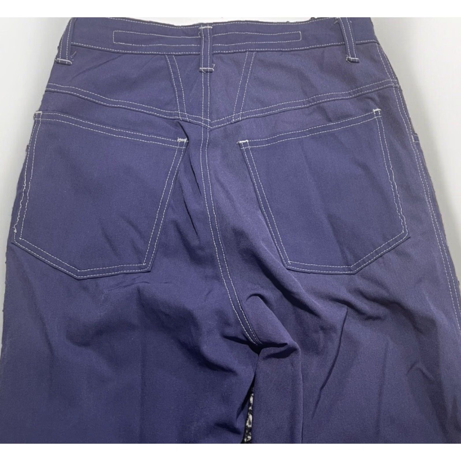 Vintage VINTAGE Marithe Francois Girbaud Womens Pants Size 26 Purple Regular Fit 90s Fashion Size 26" / US 2 / IT 38 - 5 Thumbnail