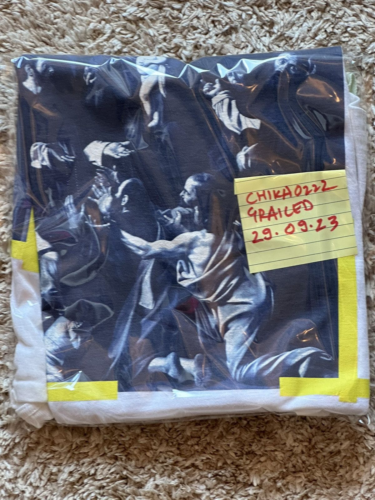 Off-White Caravaggio Tee Size US M / EU 48-50 / 2 - 8 Thumbnail