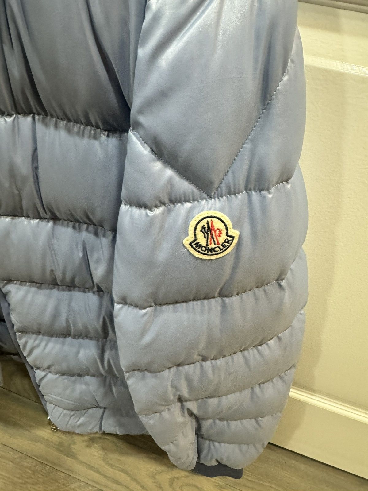 Moncler Moncler down jacket baby blue Size US L / EU 52-54 / 3 - 2 Thumbnail