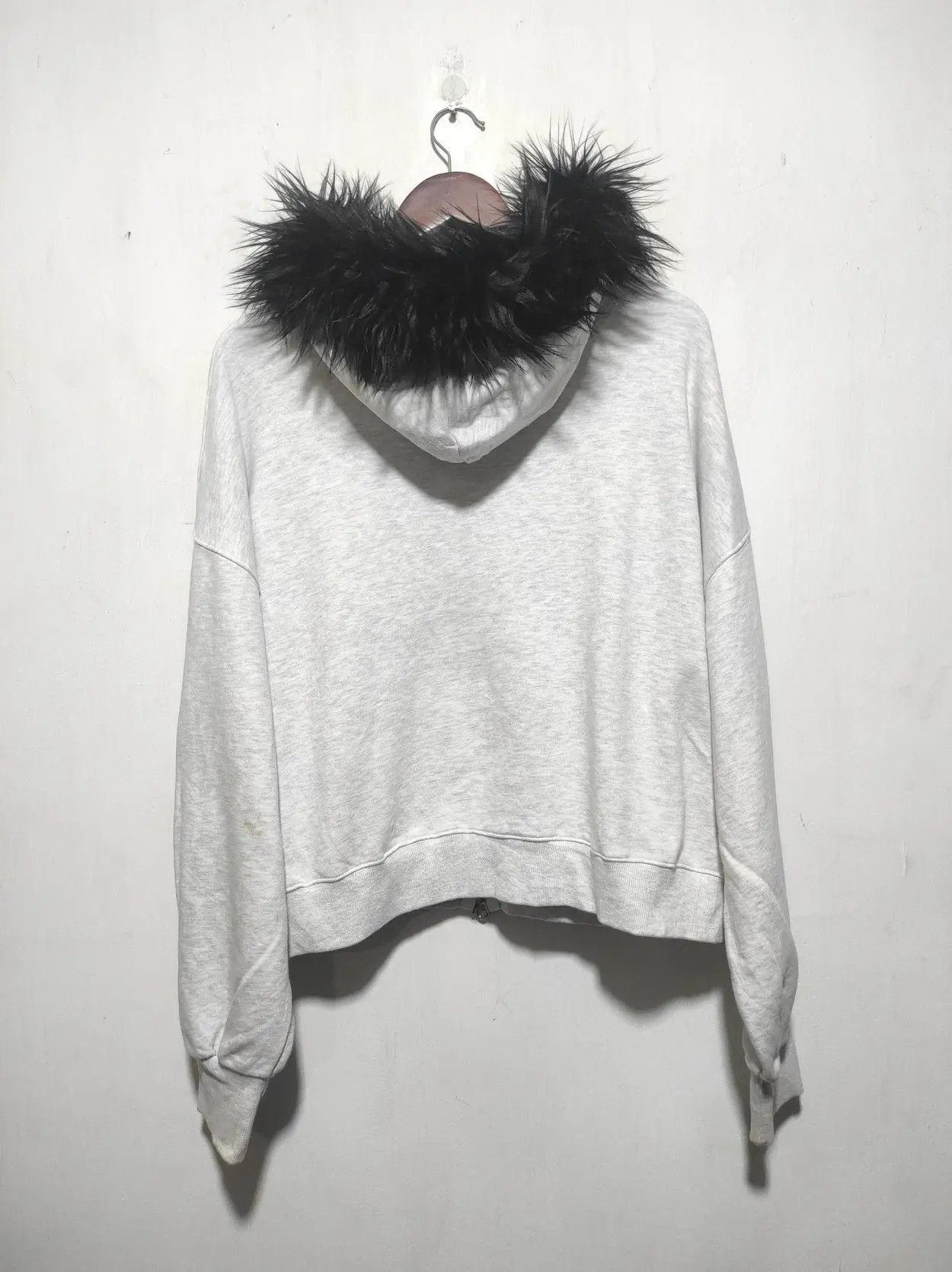 Japanese Brand Our Studio Crop Doble Zipper Fur Hoodie i6w9 lgb style Size US M / EU 48-50 / 2 - 11 Thumbnail