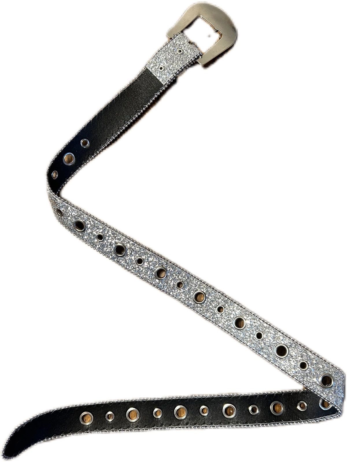 Vintage White All Out Studded Belt Size ONE SIZE - 2 Thumbnail