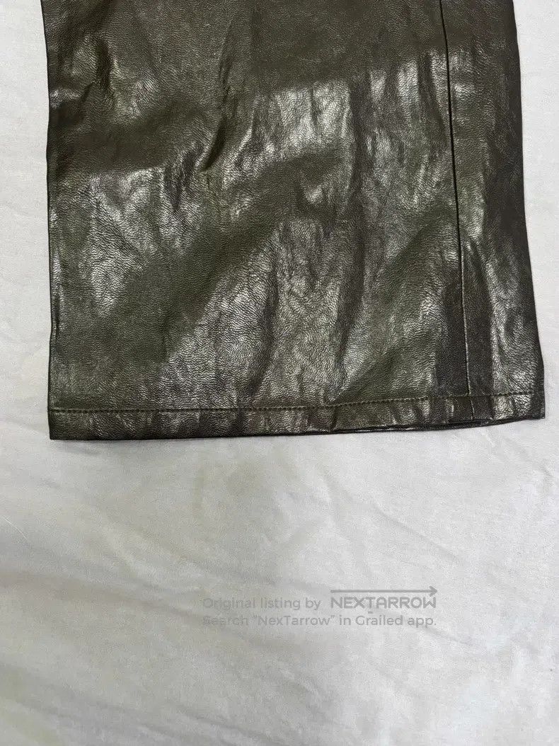 Our Legacy Our Legacy Leather Pants - Brown Red Size US 30 / EU 46 - 7 Thumbnail