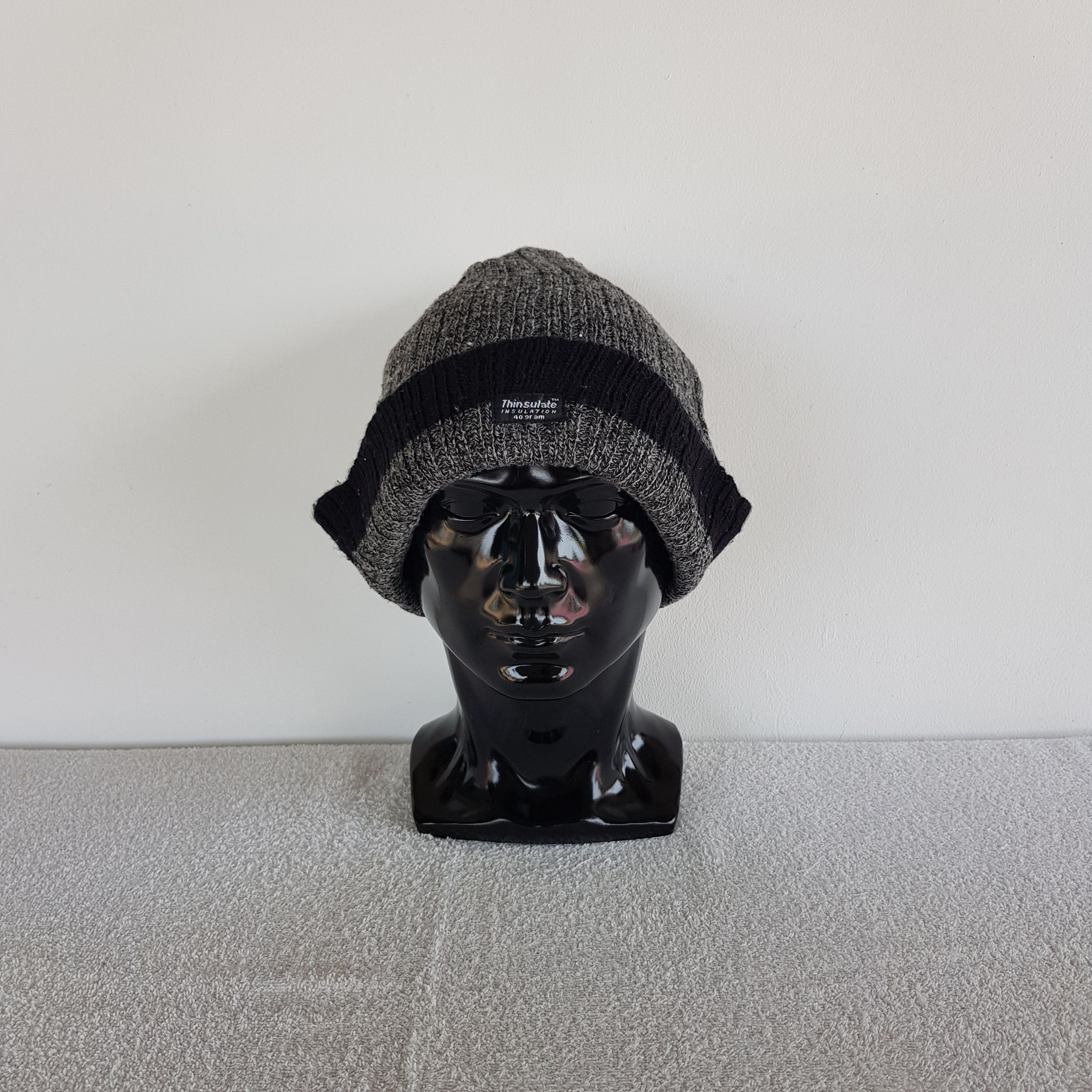 Japanese Brand Vintage Thinsulate Beanie 90s Ski Gear Snow Caps Hats Size ONE SIZE - 2 Thumbnail