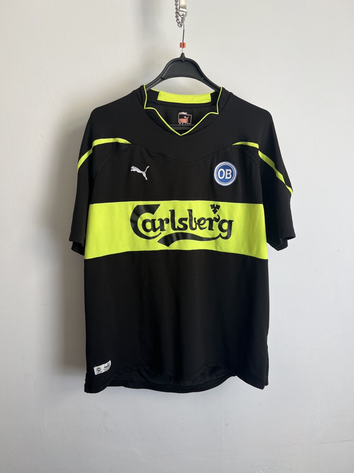 Puma Odense BK Match Worn Shirt Size US XL / EU 56 / 4 - 1 Thumbnail