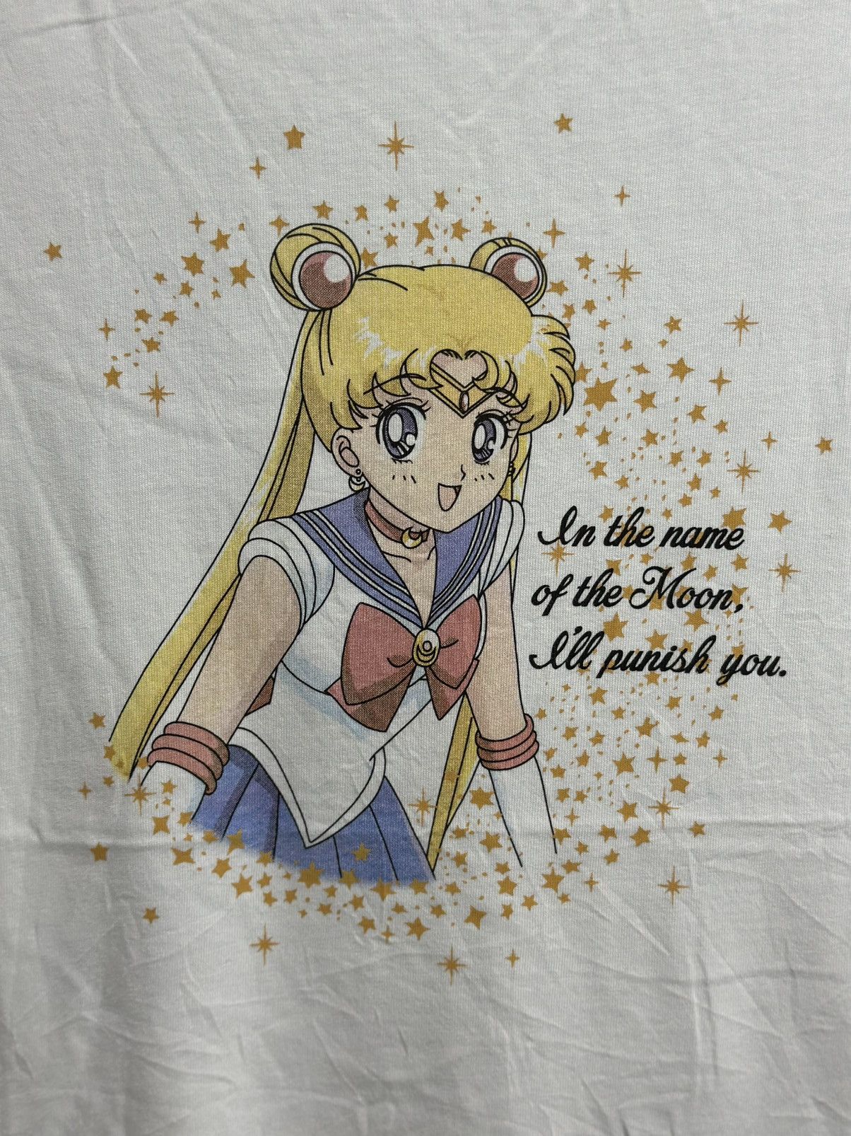 GU × Japanese Brand × Vintage Vintage Sailor Moon X Gu Faded Tee Size US M / EU 48-50 / 2 - 3 Thumbnail