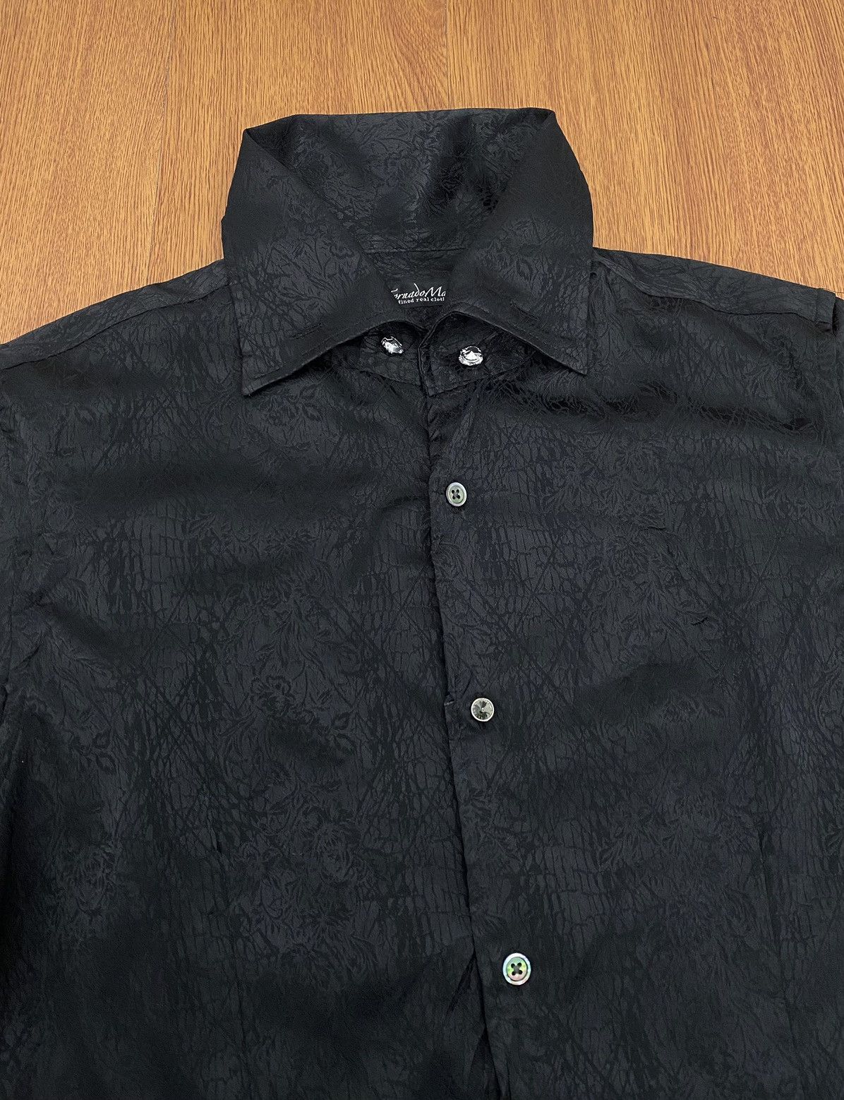 Tornado Mart Tornado mart black pattern shirt Size US L / EU 52-54 / 3 - 2 Thumbnail