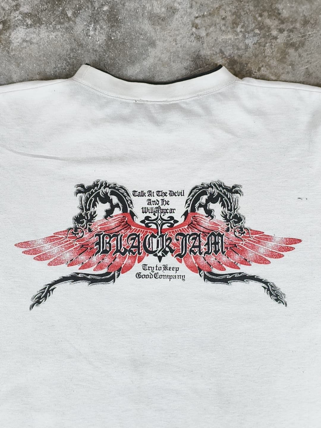 Vintage Rare Design Japanese Brand T-Shirt Size US L / EU 52-54 / 3 - 3 Thumbnail