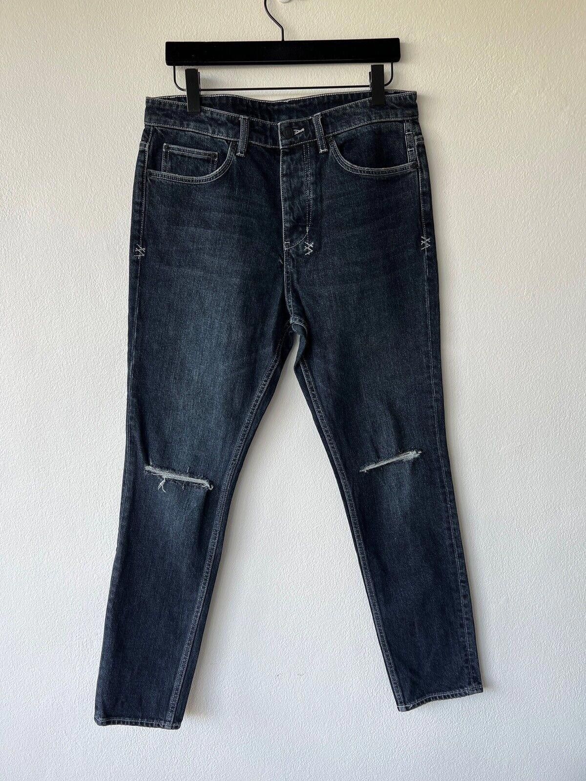 Ksubi new Ksubi mens denim jean wolfgang 32 blue blood trashed Size US 32 / EU 48 - 1 Thumbnail