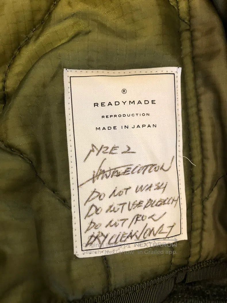 READYMADE Ready Made WWII Military Fabric MA-1 Flight Jacket Size US M / EU 48-50 / 2 - 4 Thumbnail