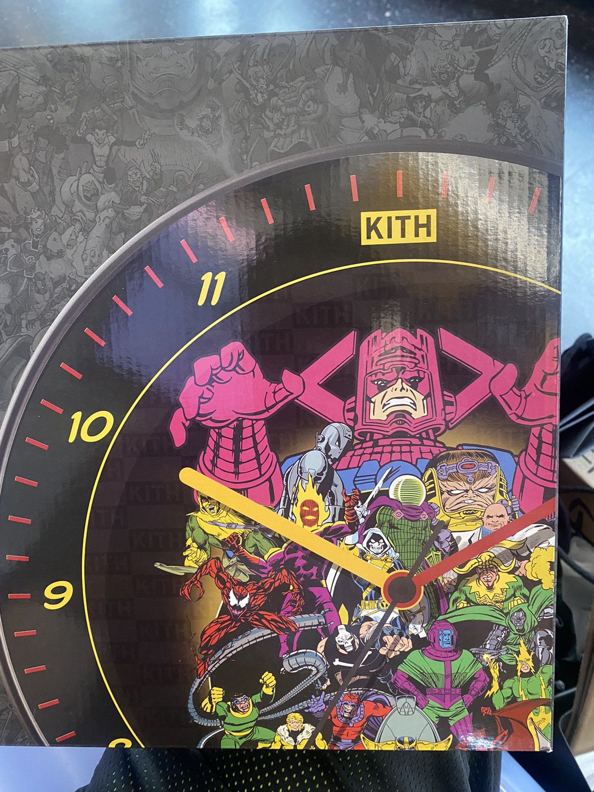 Kith Marvel Super Villains Team Up Clock - Accessories