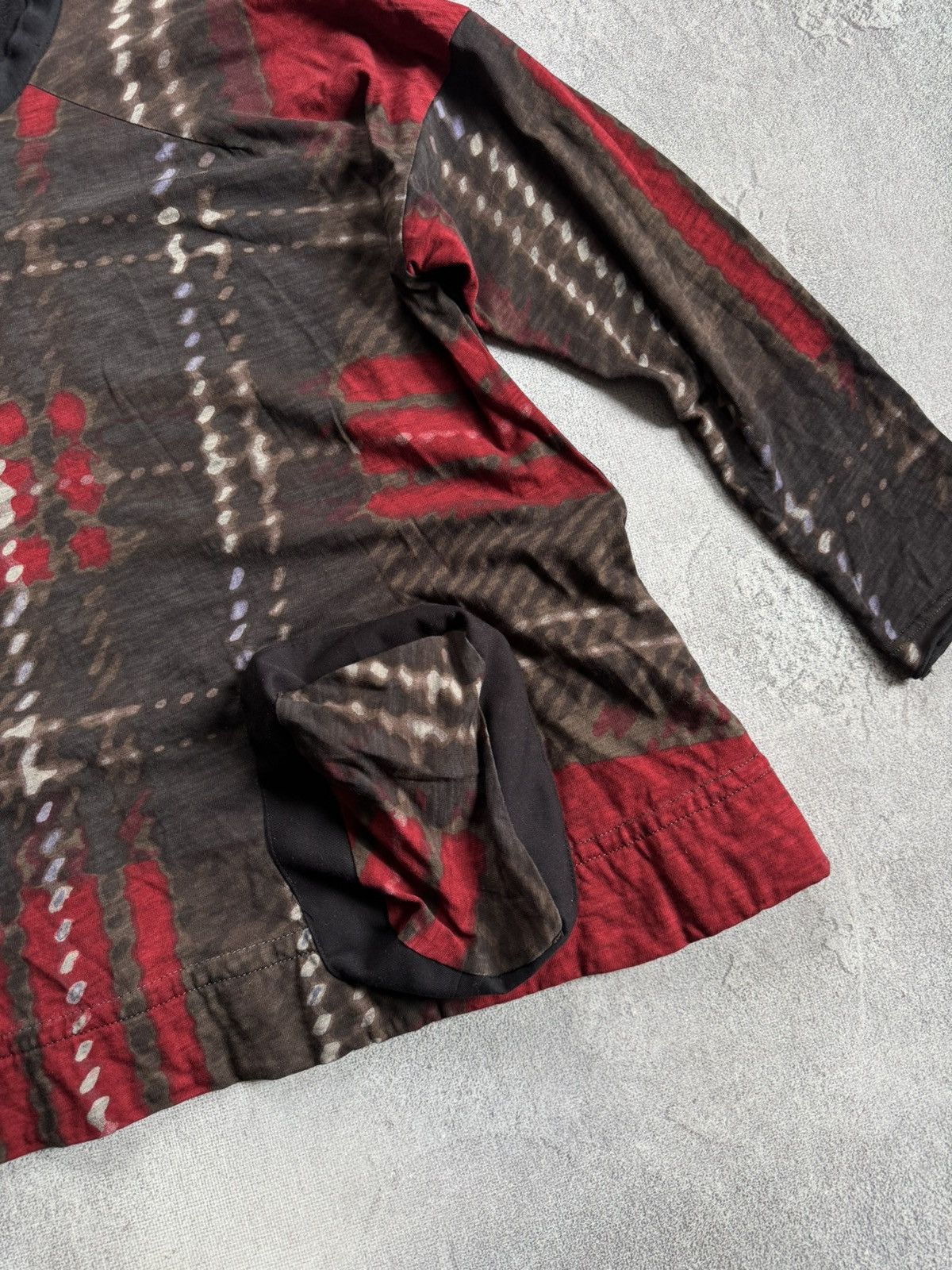 Rundholz Rundholz Multicolor Check Long Sleeve Shirt Pockets Tunic Size L / US 10 / IT 46 - 4 Thumbnail