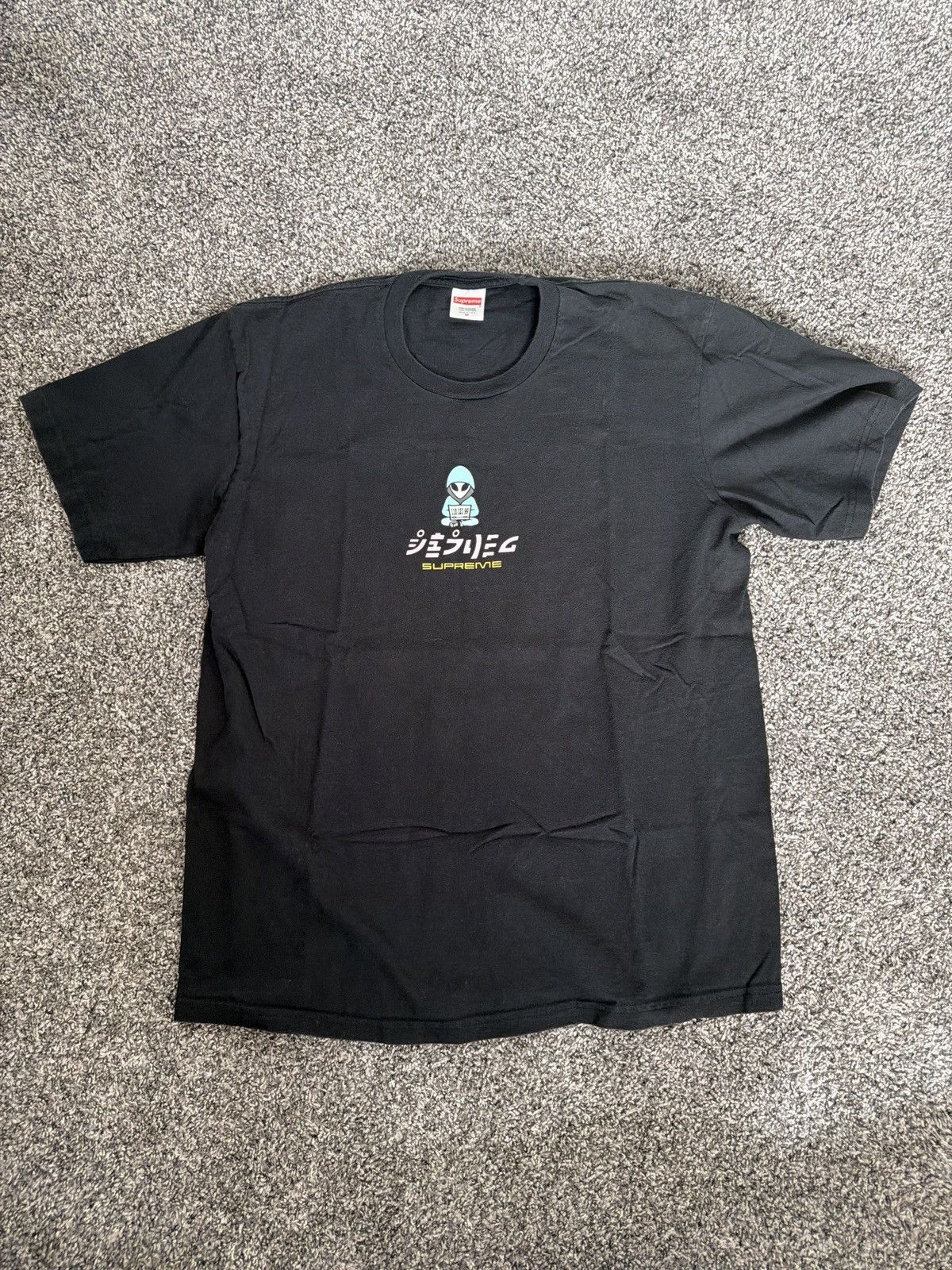 Supreme Supreme Alien Tee Black Medium Size US M / EU 48-50 / 2 - 1 Thumbnail
