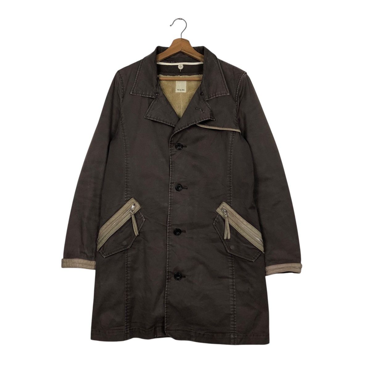 Japanese Brand 📌Vintage Long Chore Jacket No One Else Blanket Fur Size US M / EU 48-50 / 2 - 2 Thumbnail