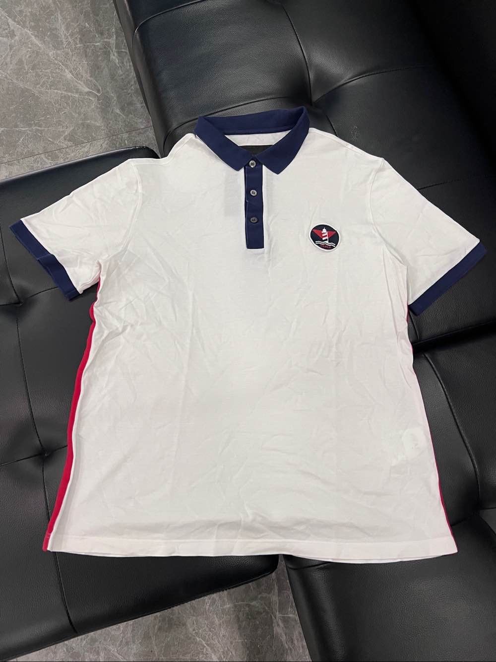 Prada Prada Lighthouse Patch Polo Shirt Size XXL Size US XXL / EU 58 / 5 - 1 Thumbnail