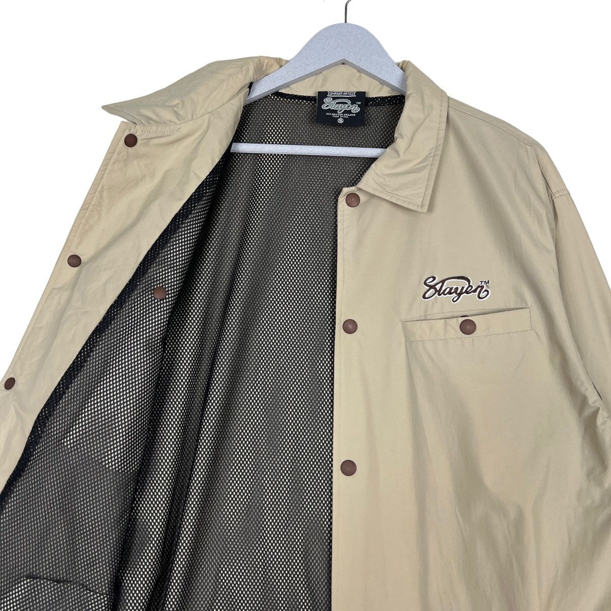 Slayer 🔥 SLAYER BIG LOGO COACH JACKET MADE IN NGY Size US L / EU 52-54 / 3 - 11 Thumbnail