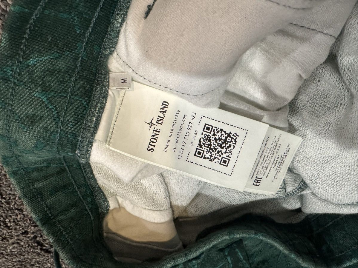 Stone Island × Supreme Stone Island x Supreme Spiderweb Sweatpants Size US 32 / EU 48 - 6 Thumbnail