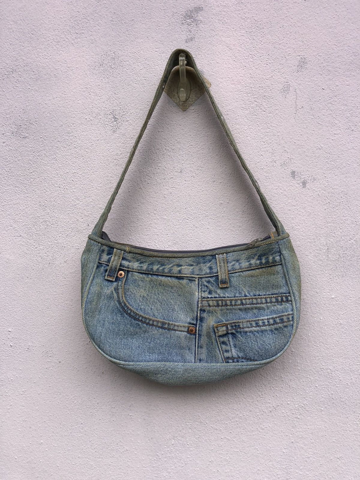 Levi's Vintage diy Levi’s Denim Handbag y2k Size ONE SIZE - 3 Thumbnail
