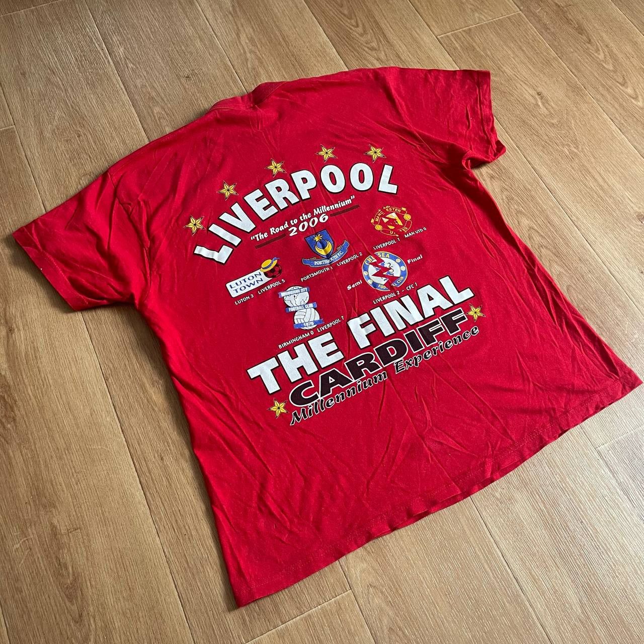 Vintage Liverpool Winner Starworld Merch F.A. Cup 2006 Size US M / EU 48-50 / 2 - 12 Thumbnail