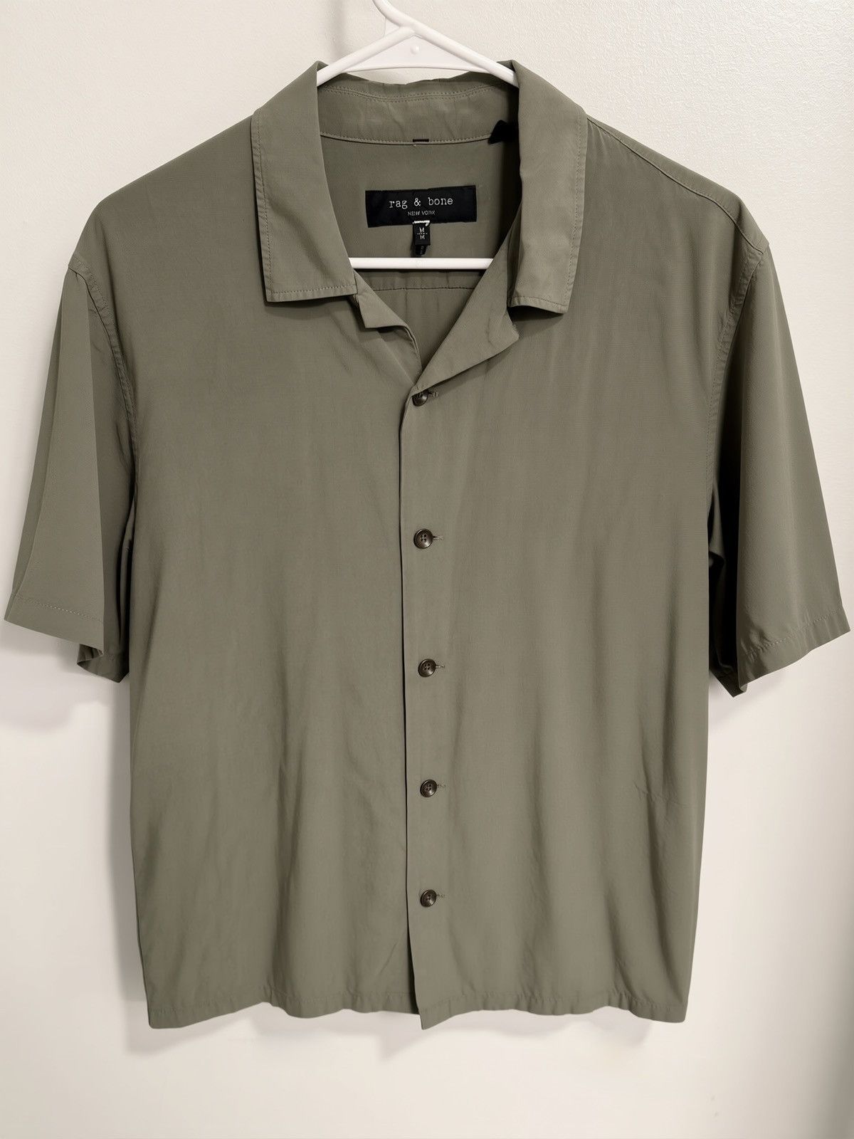 Rag & Bone rag & bone Sage Camp Collar Button Up Shirt Size US M / EU 48-50 / 2 - 1 Thumbnail