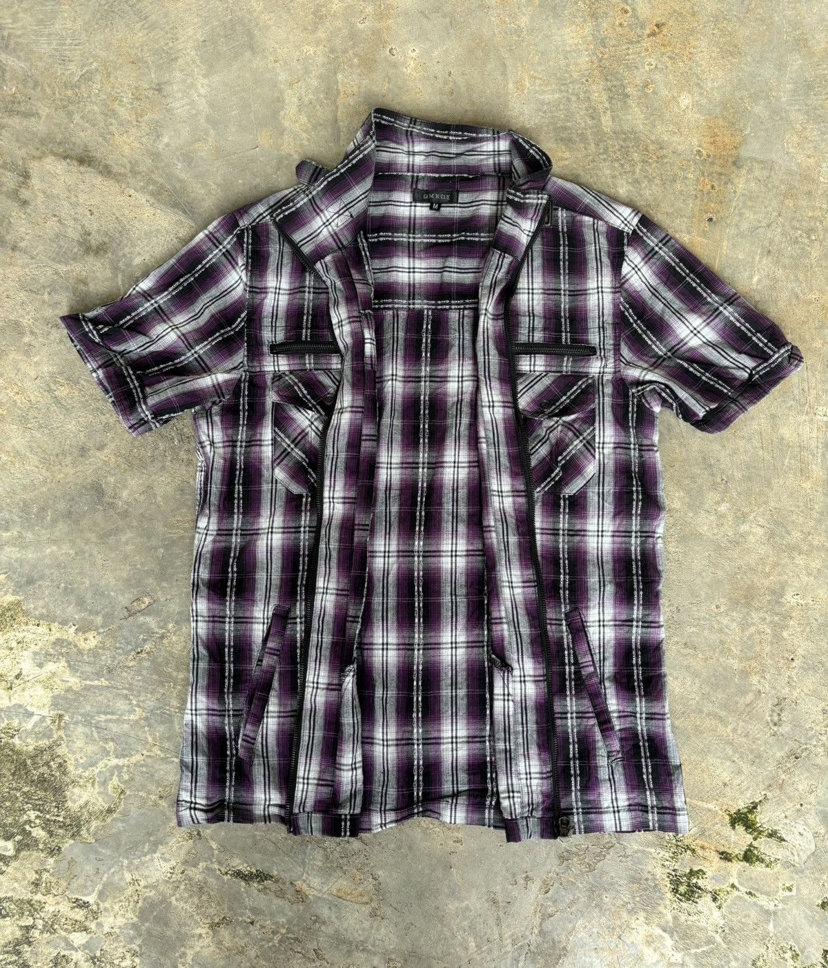 Hysteric Glamour Y2k Omkoe Ifwixwasnine Lgb Punk Style Zip Shirt Size US M / EU 48-50 / 2 - 2 Thumbnail