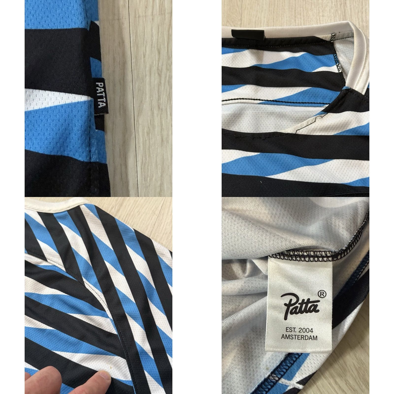 Patta Patta Soundsystem x Dekmantel ‘2019’ Football Jersey XL Soccer Malibu Blue Size US XL / EU 56 / 4 - 8 Thumbnail