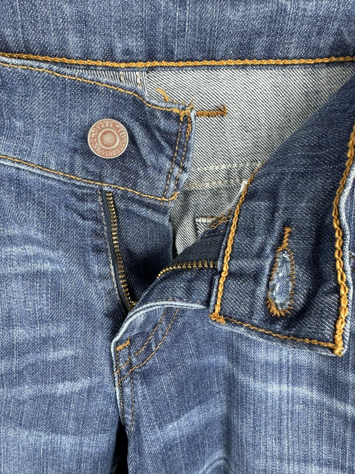 Levi's Vintage Y2K Levi’s 603 Slim Stretch Light Discontinued Jeans Size US 29 - 6 Thumbnail