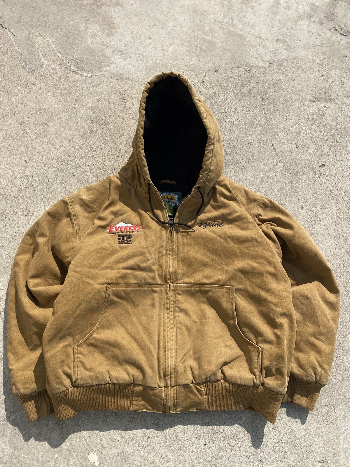 Jacket Cabelas Carhartt Hoodie Carhartt Washed Duck Sherpa-Lined