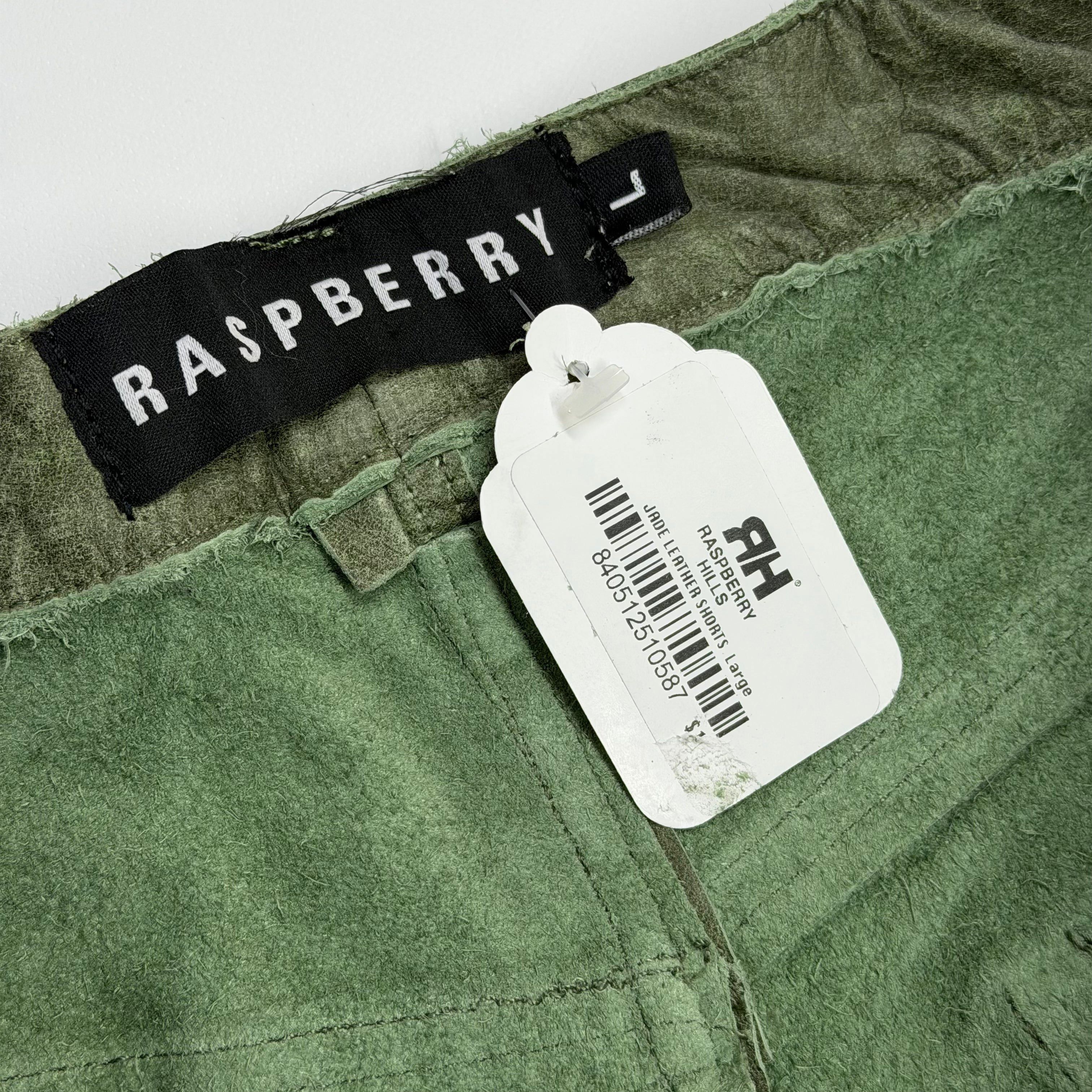 The GV Gallery GV Gallery Raspberry Hills Jade Leather Shorts L Size US 34 / EU 50 - 4 Thumbnail