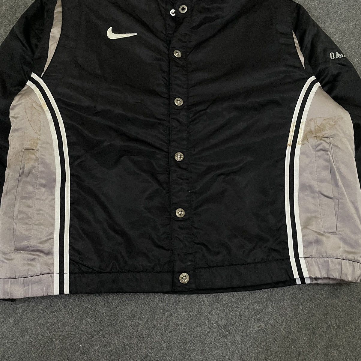 Nike × Vintage Vintage 2000s Nike Team Baseball Jacket Size US XL / EU 56 / 4 - 3 Thumbnail