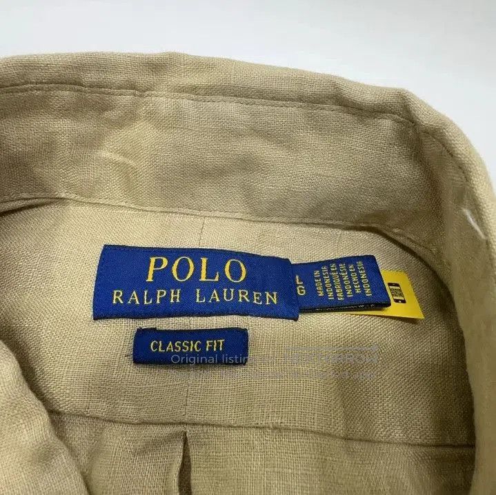 Polo Ralph Lauren Polo Ralph Lauren Men's Linen Pony Logo Long. Size US L / EU 52-54 / 3 - 6 Thumbnail