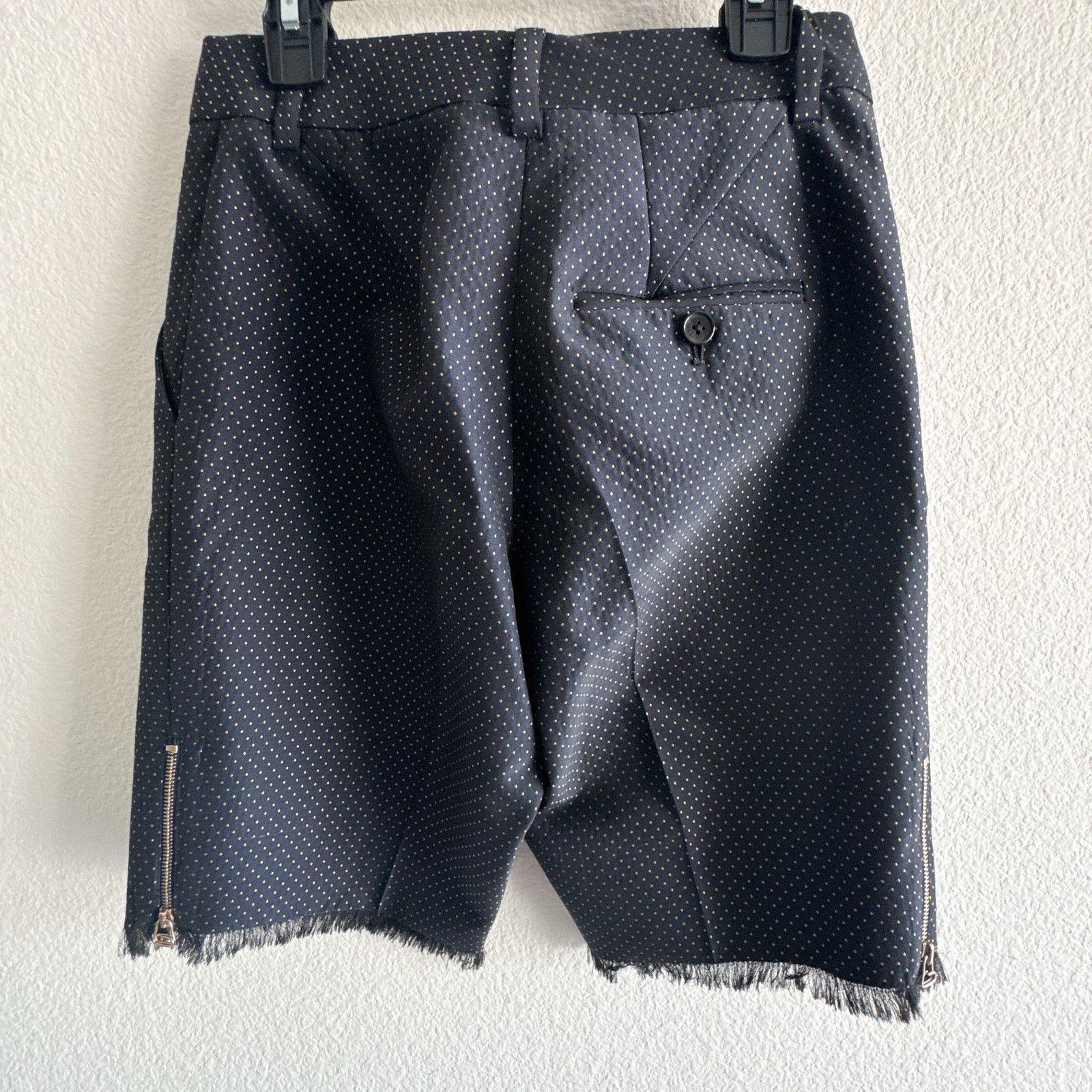 3.1 Phillip Lim 3.1 Phillip Lim Bermuda Shorts Fringe Hem Navy size 0 Size 25" / US 0 / IT 36 - 8 Thumbnail