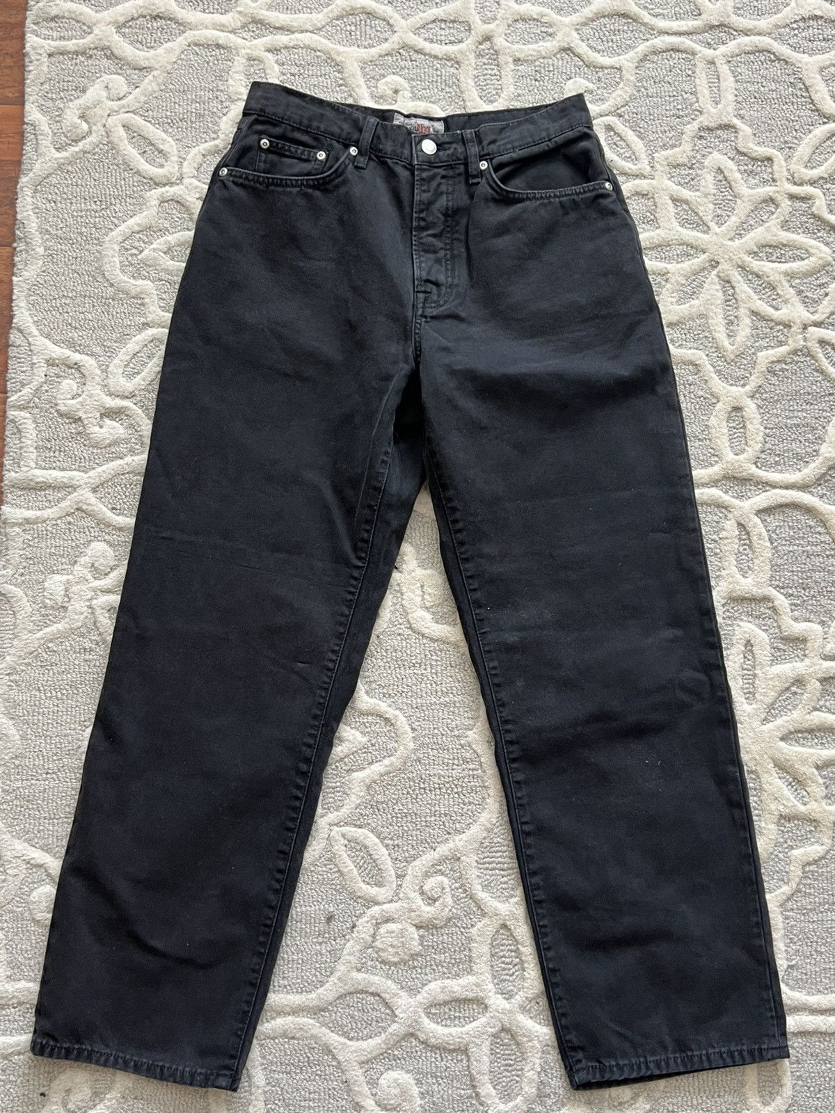パンツ Stussy Big Ol' Jean Quilted Denim Black Big Ol' Jean Denim – Black | Pants | Stüssy