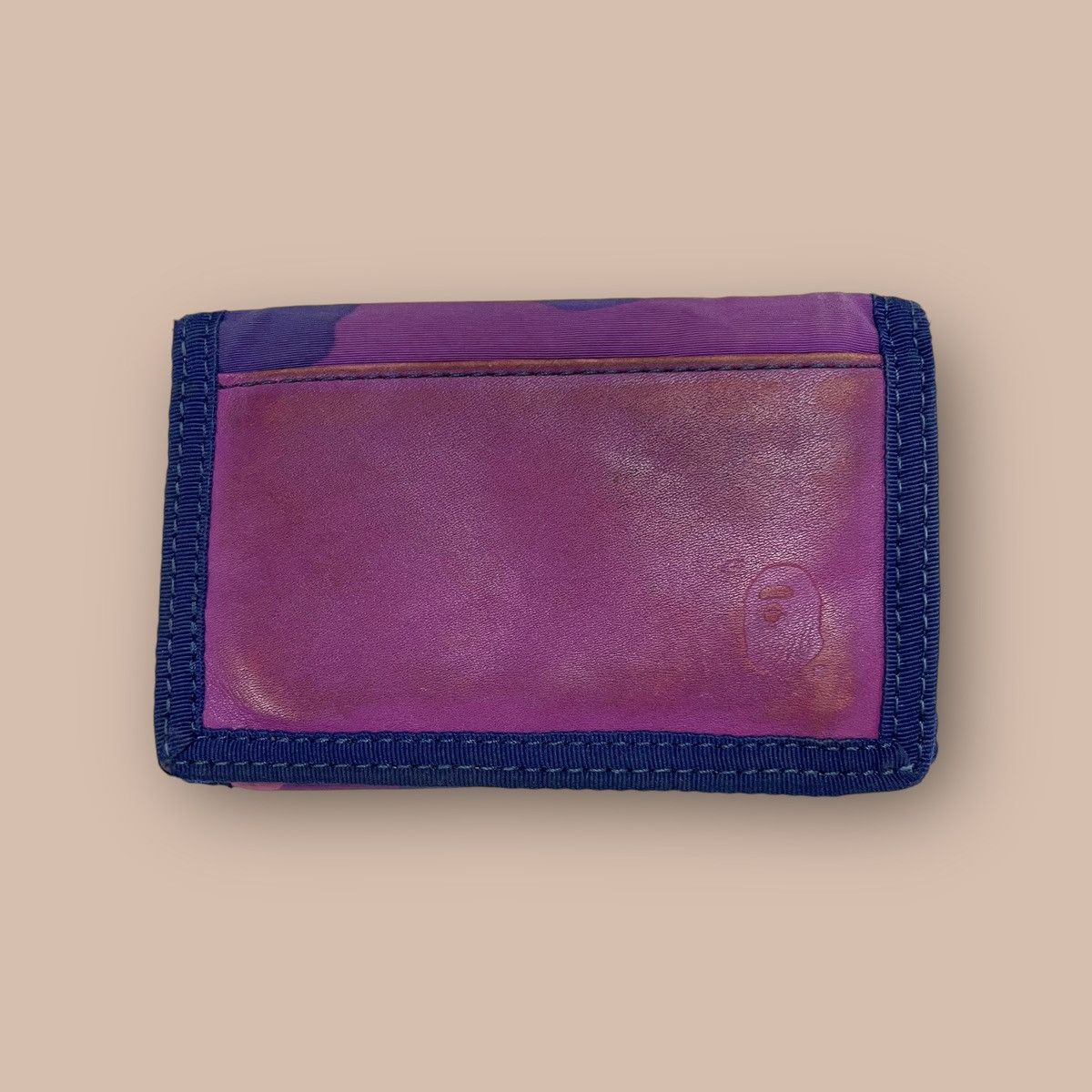 Bape OG Bape Purple Camo Nylon Wallets Size ONE SIZE - 3 Thumbnail