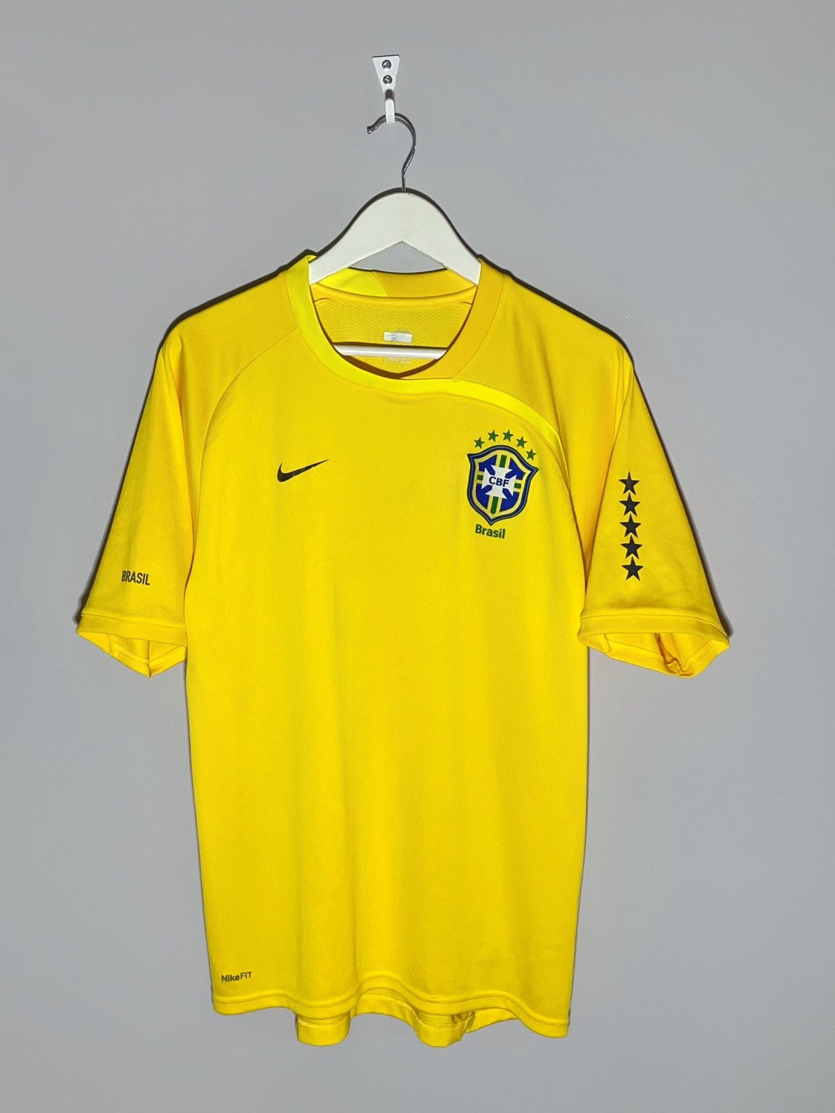 Nike National Team Brazil Y2k Streetwear Training Football Shirt Size US M / EU 48-50 / 2 - 1 Thumbnail