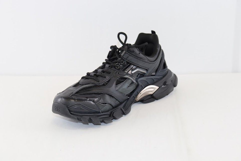 Balenciaga o1rshd1 Track .2 Open Sneakers in Black Size US 14 / EU 47 - 3 Thumbnail