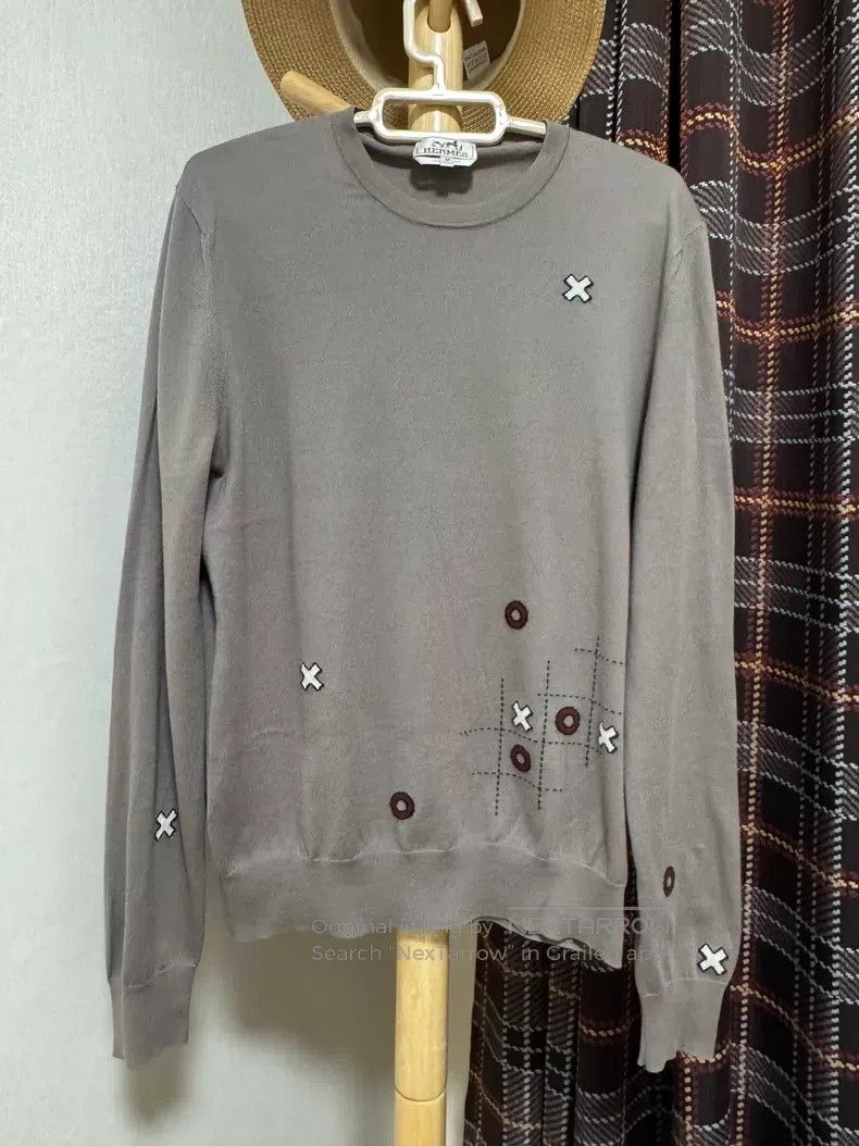 Hermes Hermes Cashmere Sweater, Embroidered Pattern Size US M / EU 48-50 / 2 - 1 Thumbnail