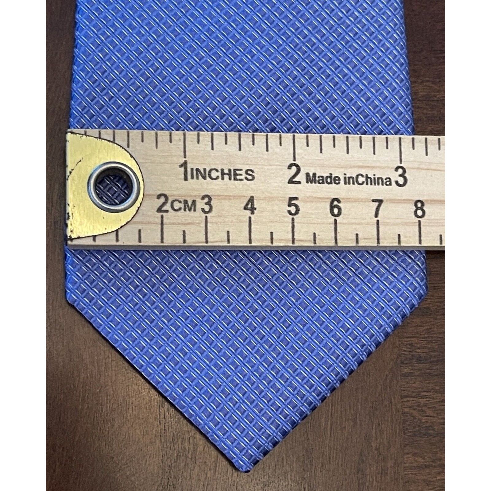 Croft & Barrow Croft & Barrow Blue 85% Silk 15% Polyester Made In China Size ONE SIZE - 4 Thumbnail