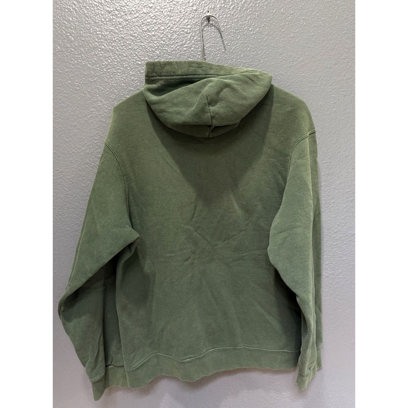 Nike VINTAGE Nike Center Check Swoosh Forest Green Hoodie Mens M Size Medium Pullover Check Pattern Size US M / EU 48-50 / 2 - 5 Thumbnail