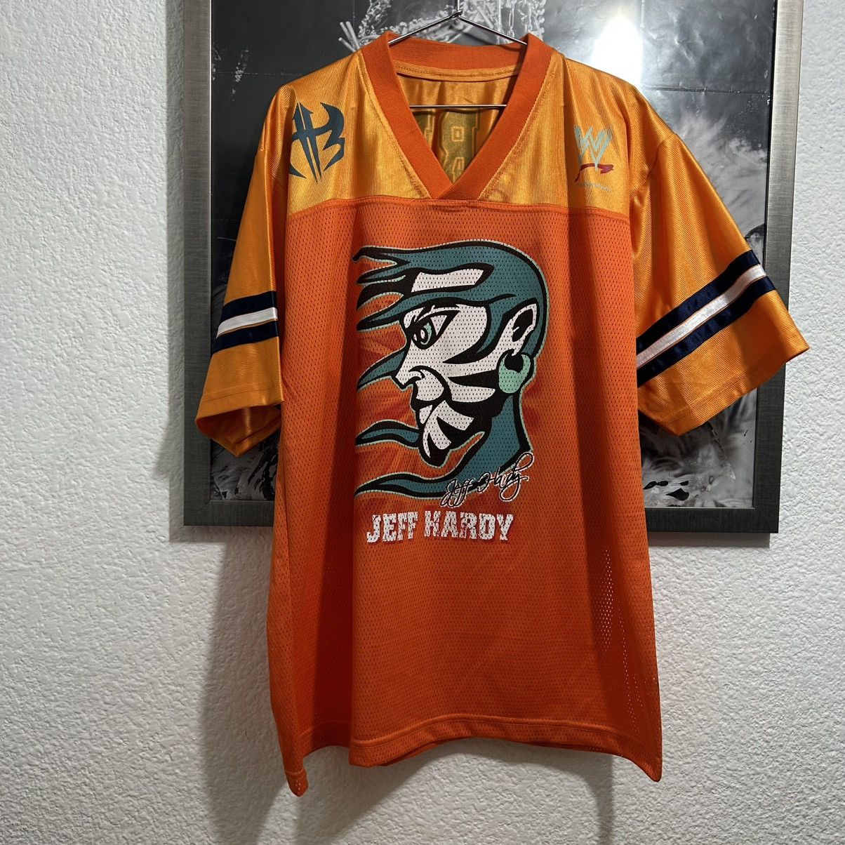 WWE JEFF HARDY MEXICAN JERSEY 2007 Size US XL / EU 56 / 4 - 1 Thumbnail