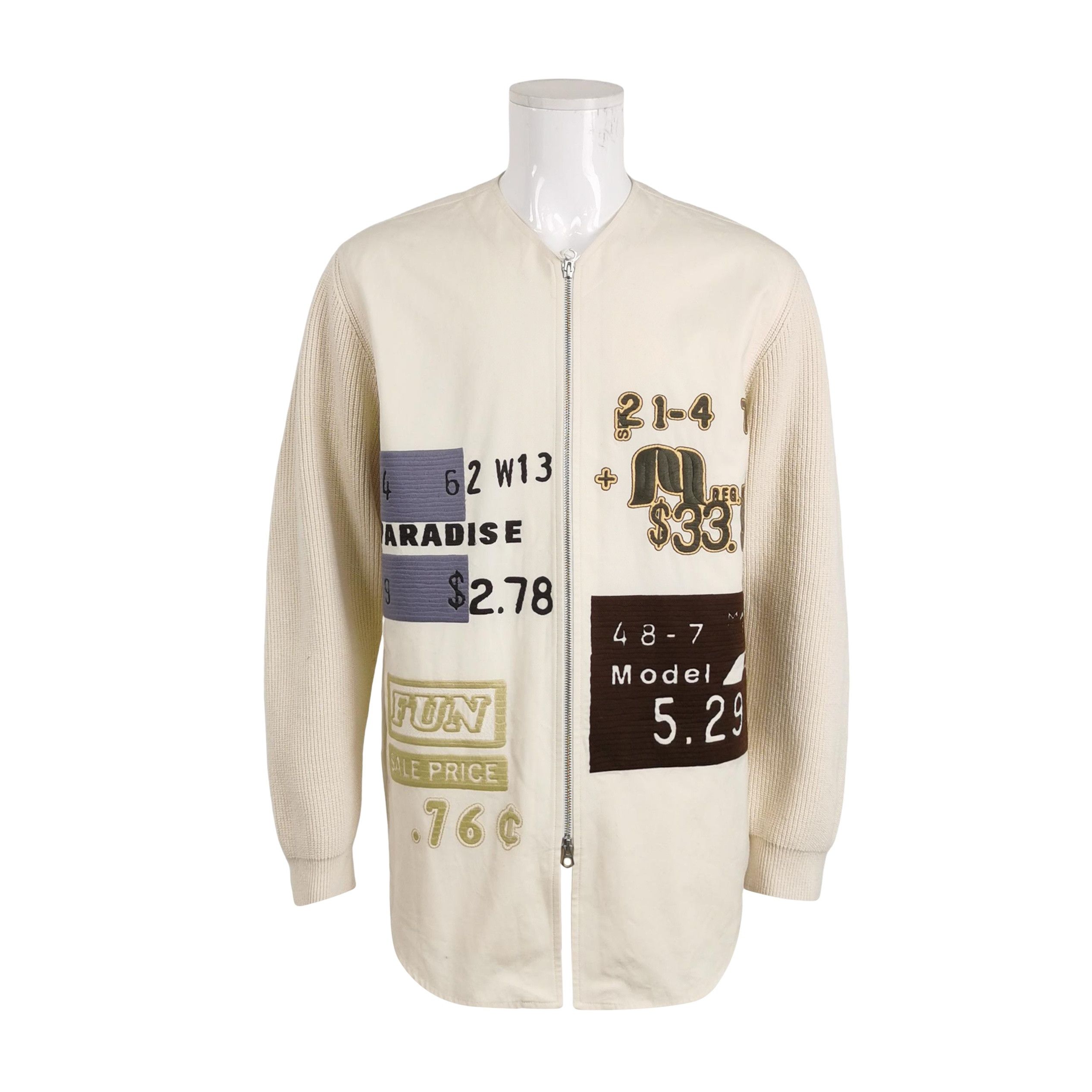 Jil Sander Jil Sander Graphic Patch Cotton Light Jacket Size 50 Size US M / EU 48-50 / 2 - 1 Thumbnail