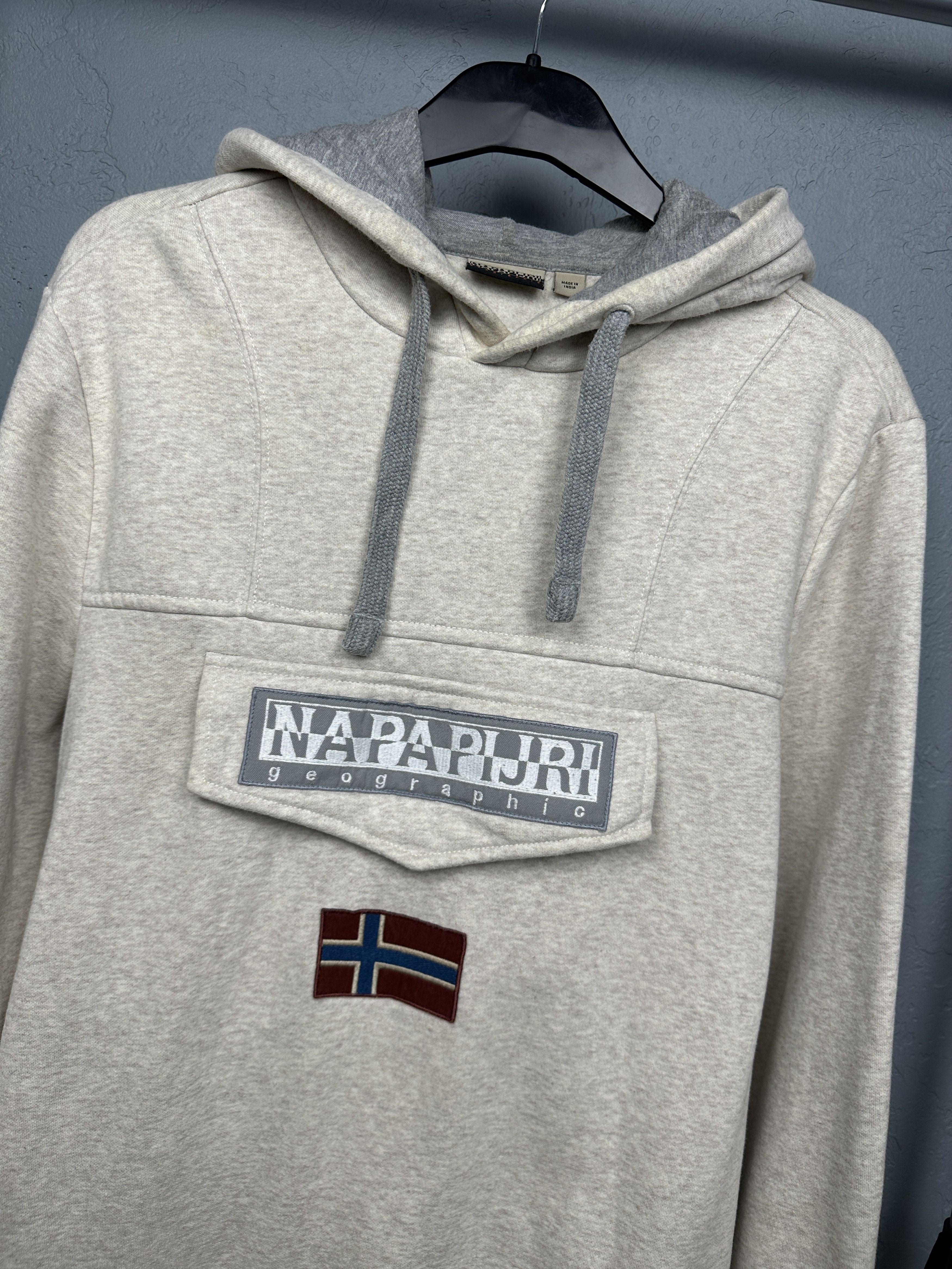 Napapijri Napapijri Mens Big Logo Hoodie Size US S / EU 44-46 / 1 - 2 Thumbnail