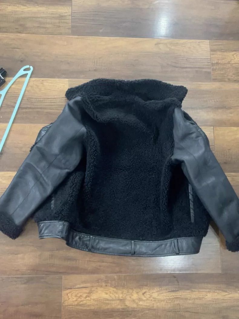 Givenchy Givenchy Black Men's Sheepskin Jacket Size US S / EU 44-46 / 1 - 6 Thumbnail