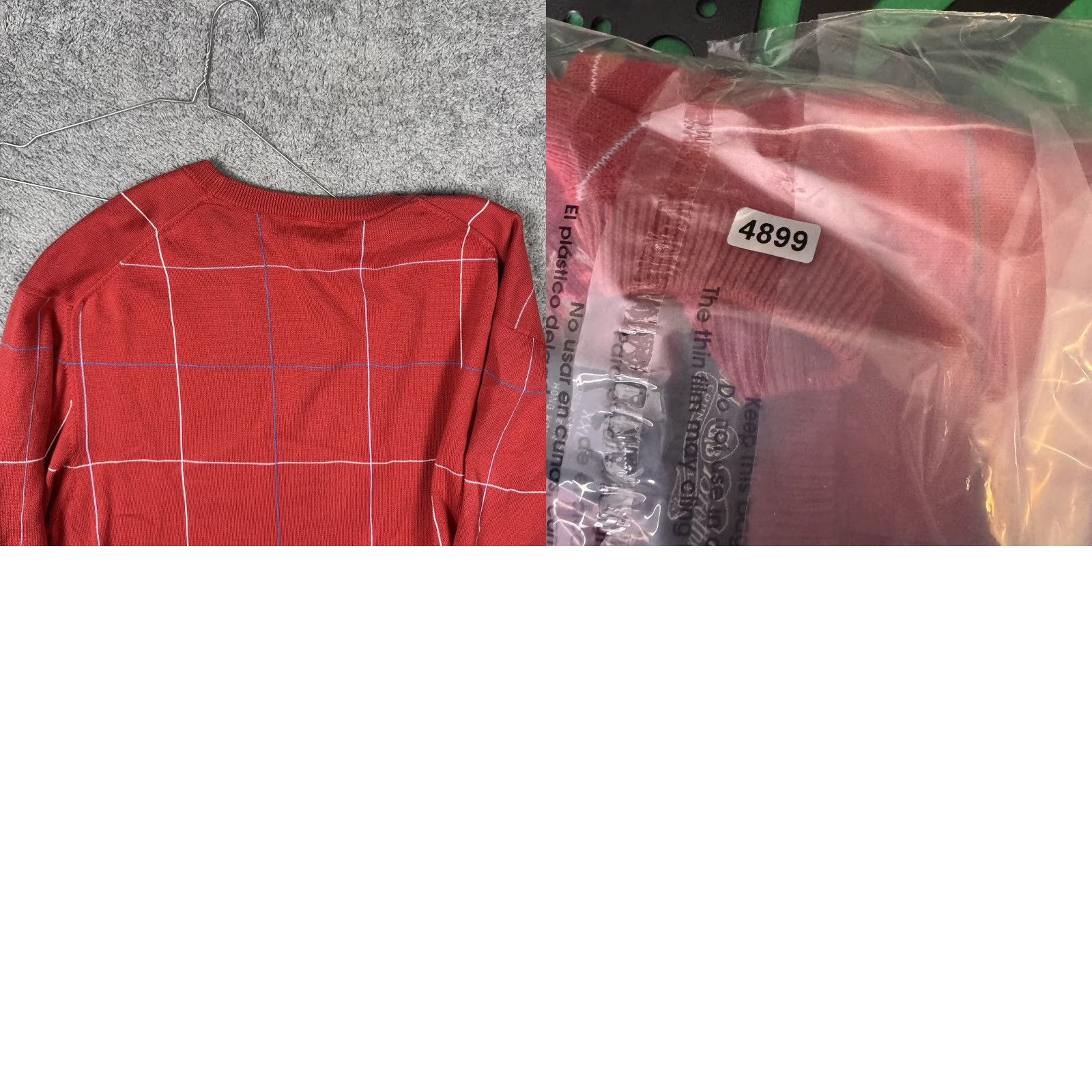 Brooks Brothers Brooks Brothers Sweater Men 2XL Shirt Pullover Crew Red Windowpane Golf Size US XXL / EU 58 / 5 - 8 Thumbnail
